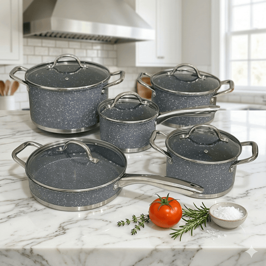 10 - dijelni Set Granitnog Posuđa "YS - 23017" - Zoro
