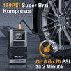 10u1 Auto Starter, Kompresor 12V (ZS26-12) - Zoro