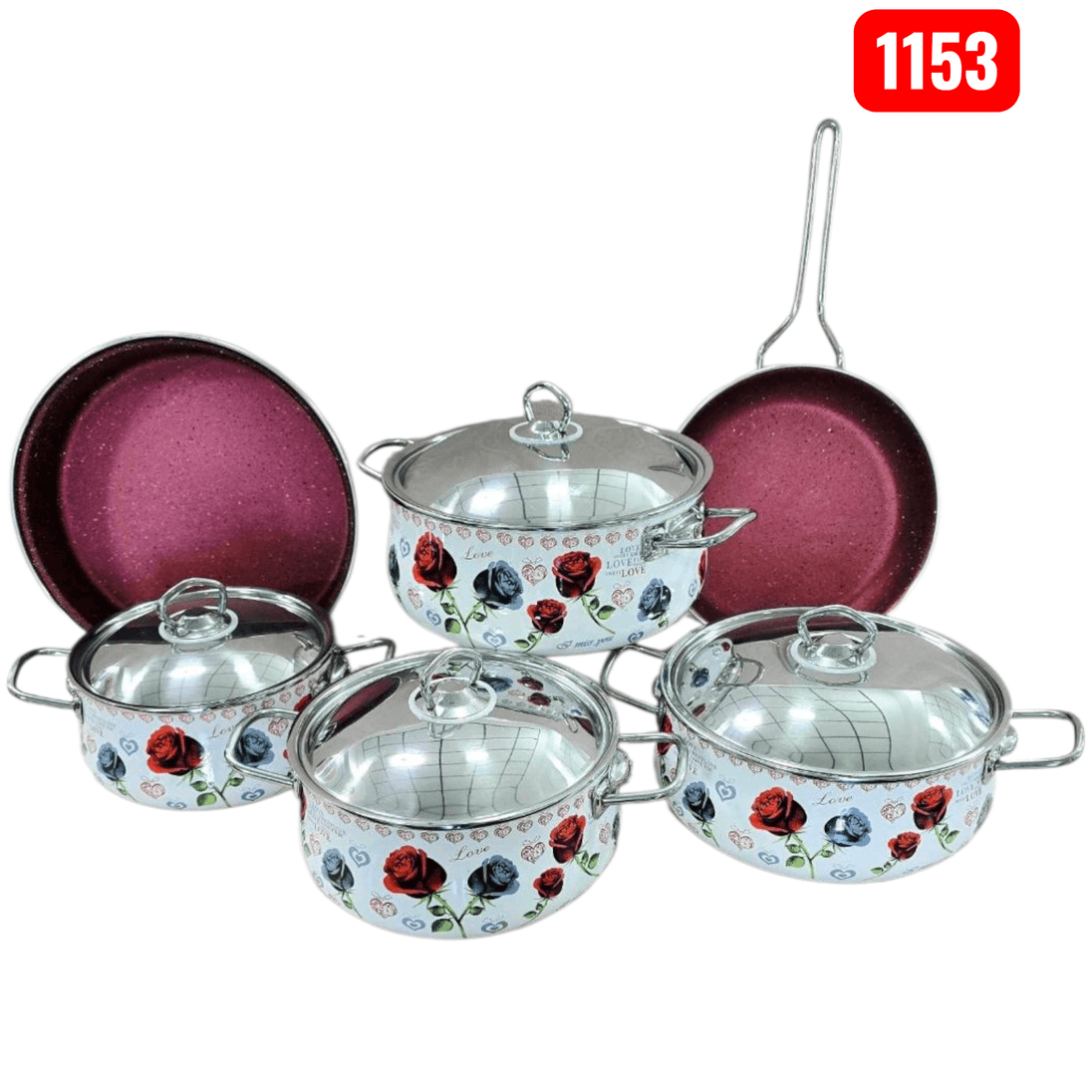 10u1 Granitni set posuđa "Netlon" - Zoro