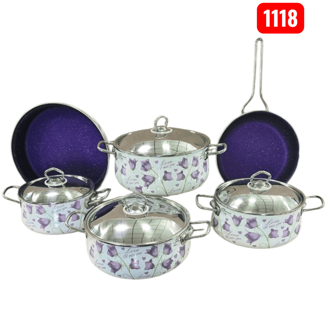 10u1 Granitni set posuđa "Netlon" - Zoro