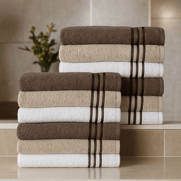 12 dijelni Turski peškiri (50x90 cm) - Zoro