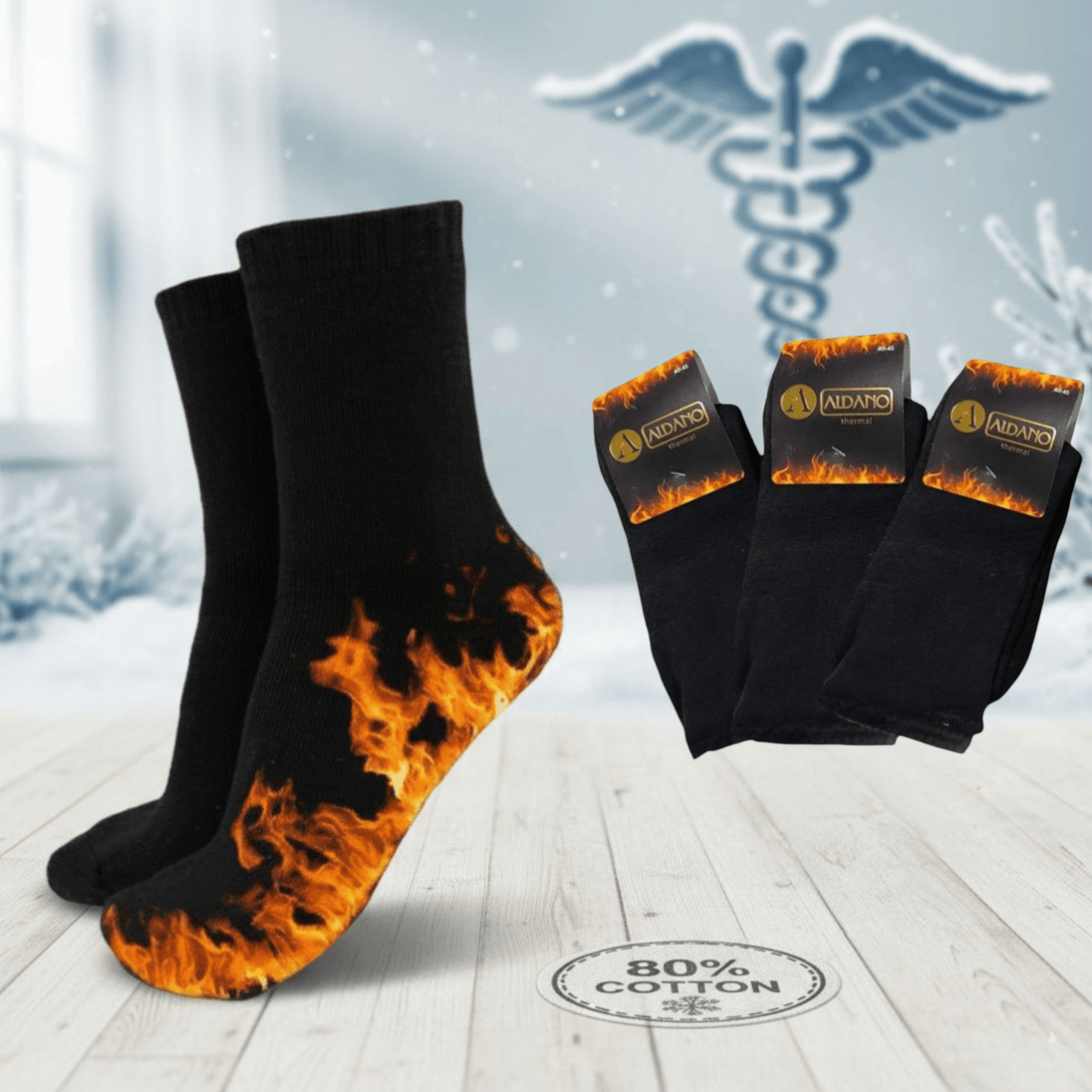 12 Pari Medicinskih Termalnih Čarapa - Zoro