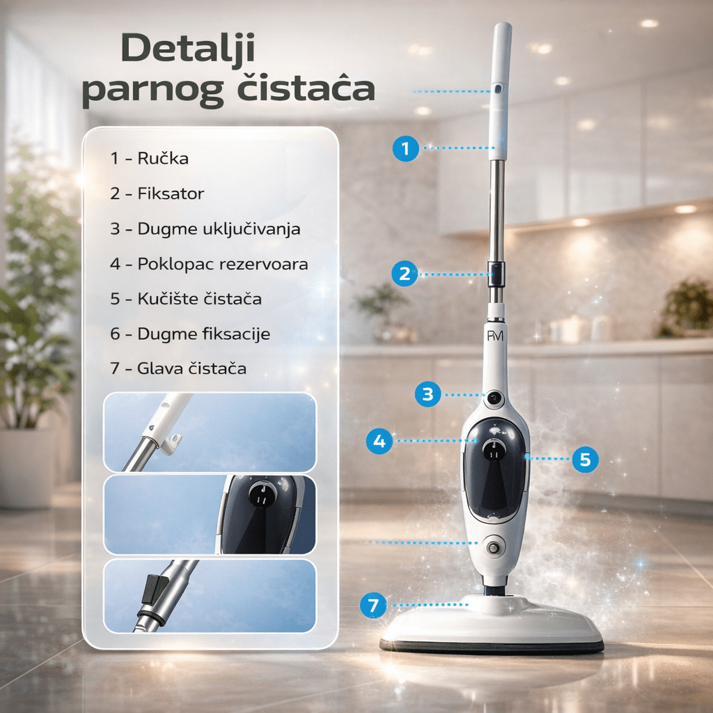 12u1 parni čistač - Zoro