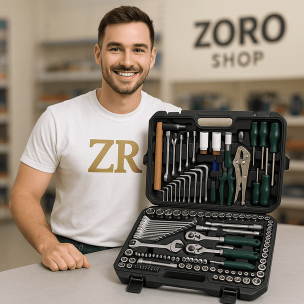 142 - dijelni Set Gedora i Ključeva u Koferu - Zoro