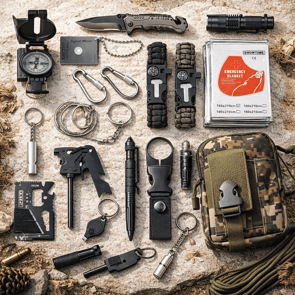 18u1 Profesionalni Survival Kit set za preživljavanje - Zoro