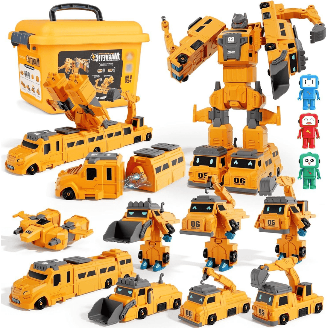 24 - dijelni Magnetni Transformers Set - Zoro