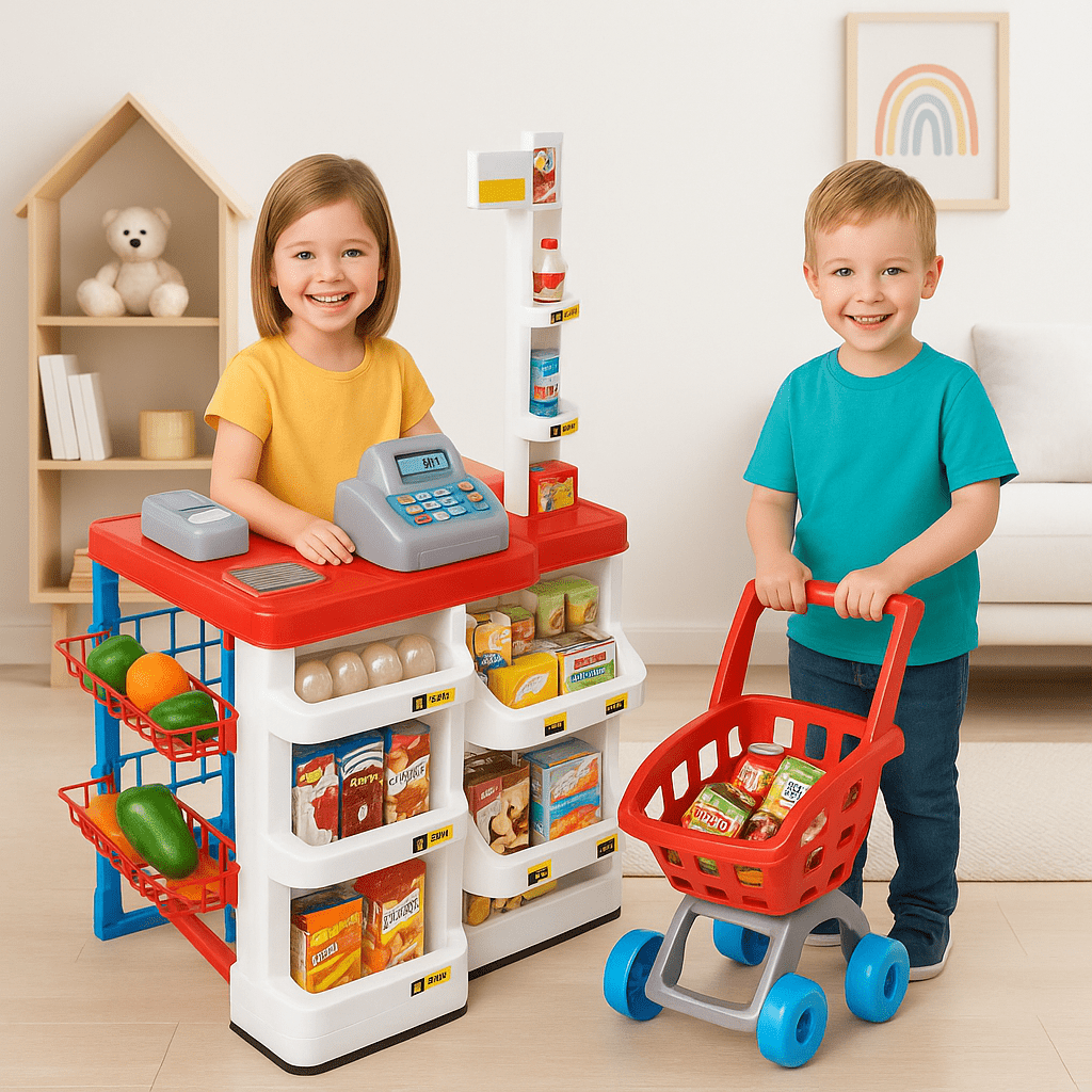 24 - Dijelni Set Električni Trgovački Pult za Djecu - Zoro