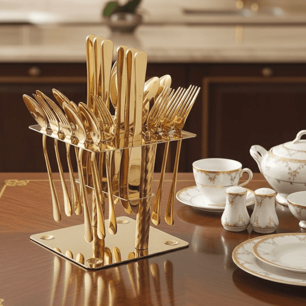 24 - dijelni set pribora za jelo “Serdio” - Zoro