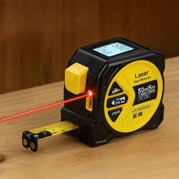 2u1 Digitalni Laserski Metar + Obični Metar - Zoro