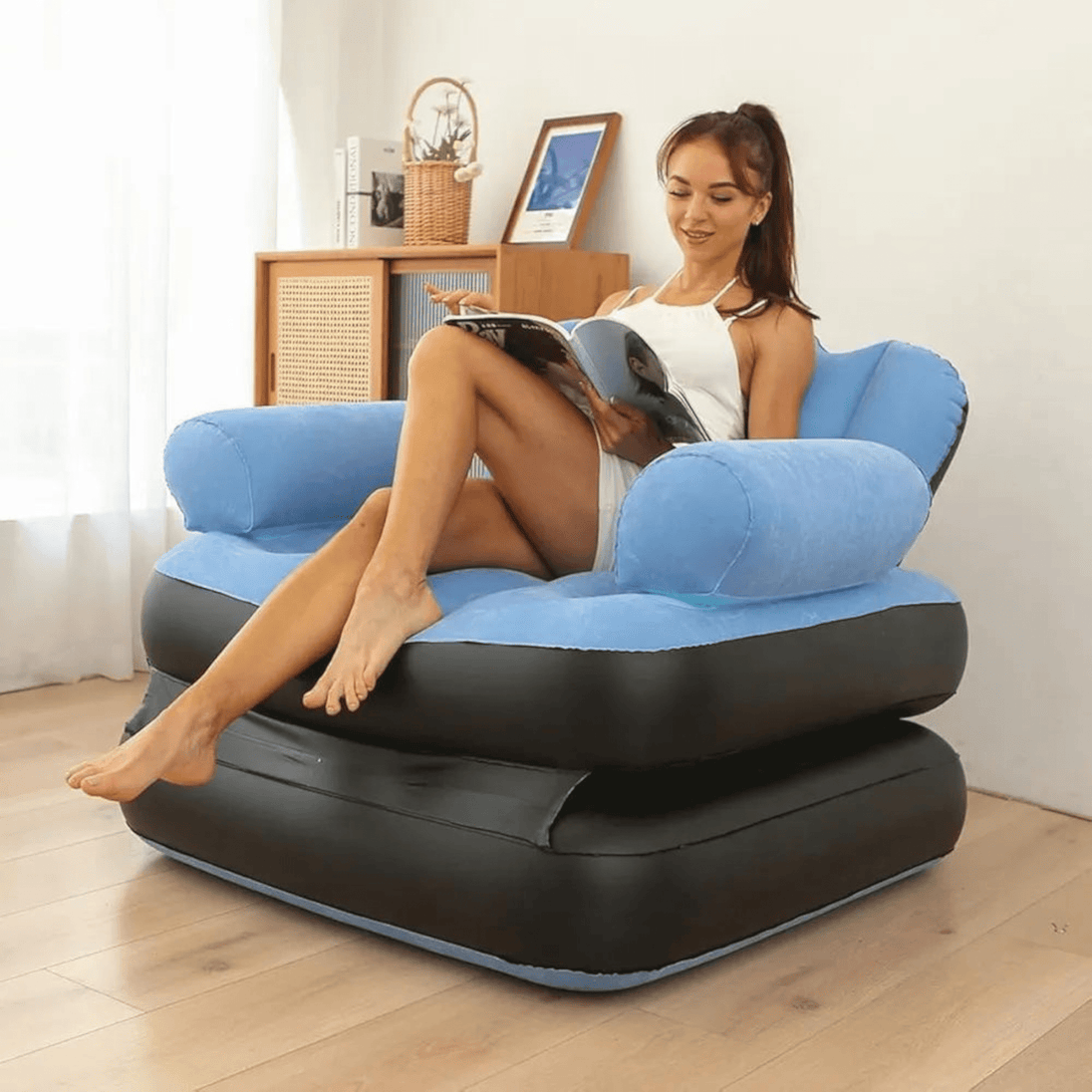 2u1 Fotelja Sofa na Napuhavanje - Zoro