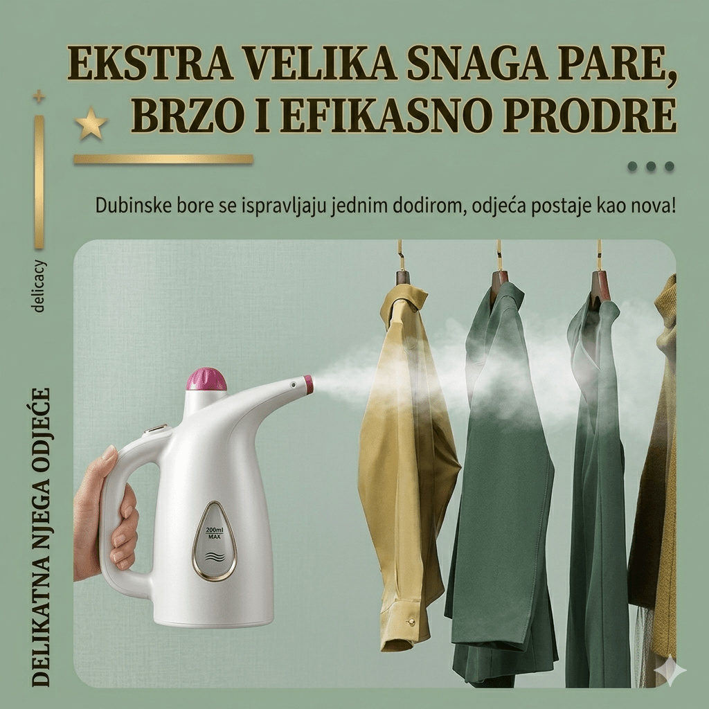 2u1 Pegla na Paru i Sauna za Lice - Zoro