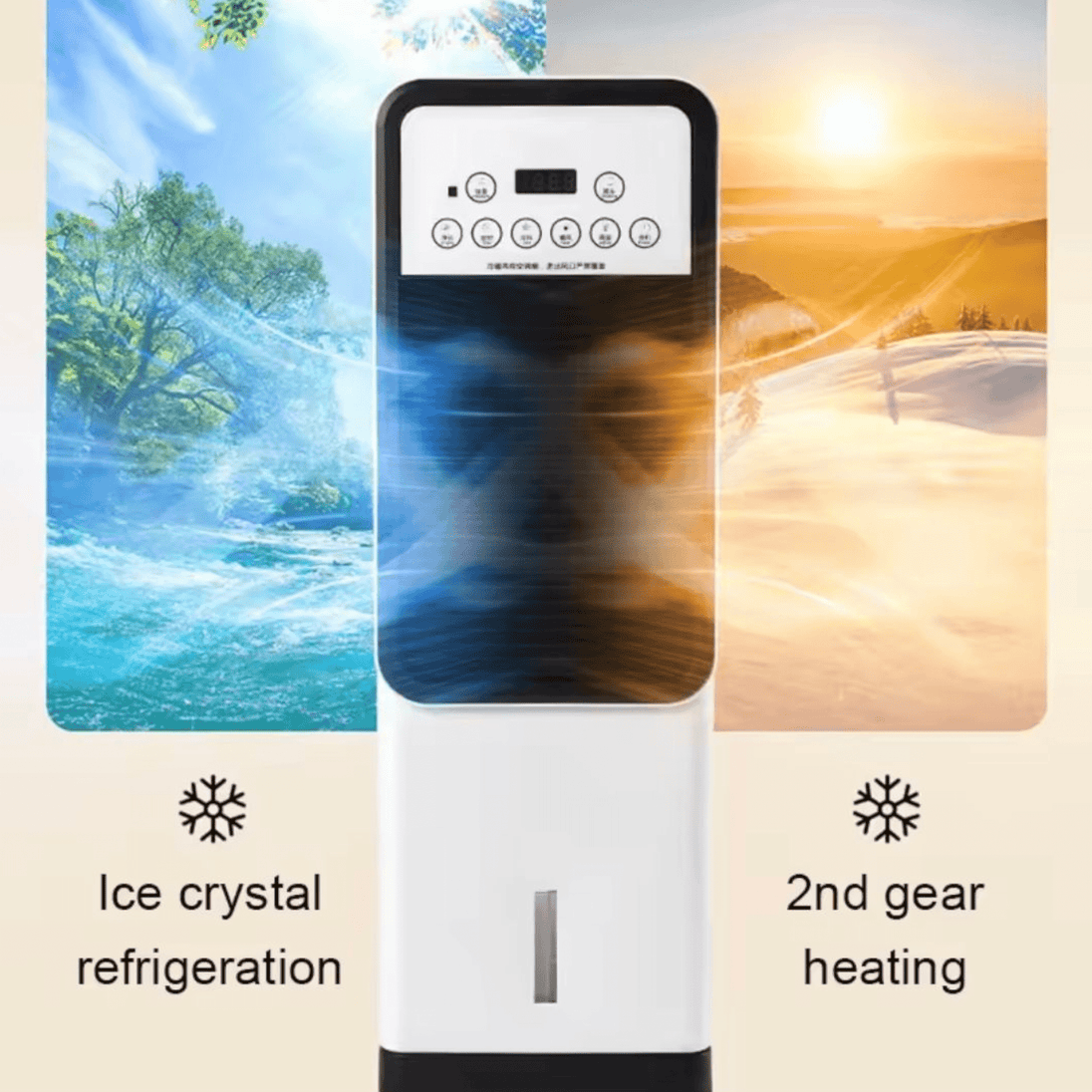 2u1 Prijenosna Grijalica – Klima "DMWD" - Zoro