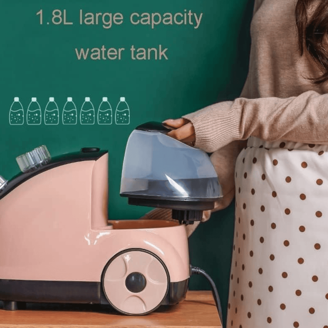 2u1 Profesionalna Parna Pegla – DENX - Zoro