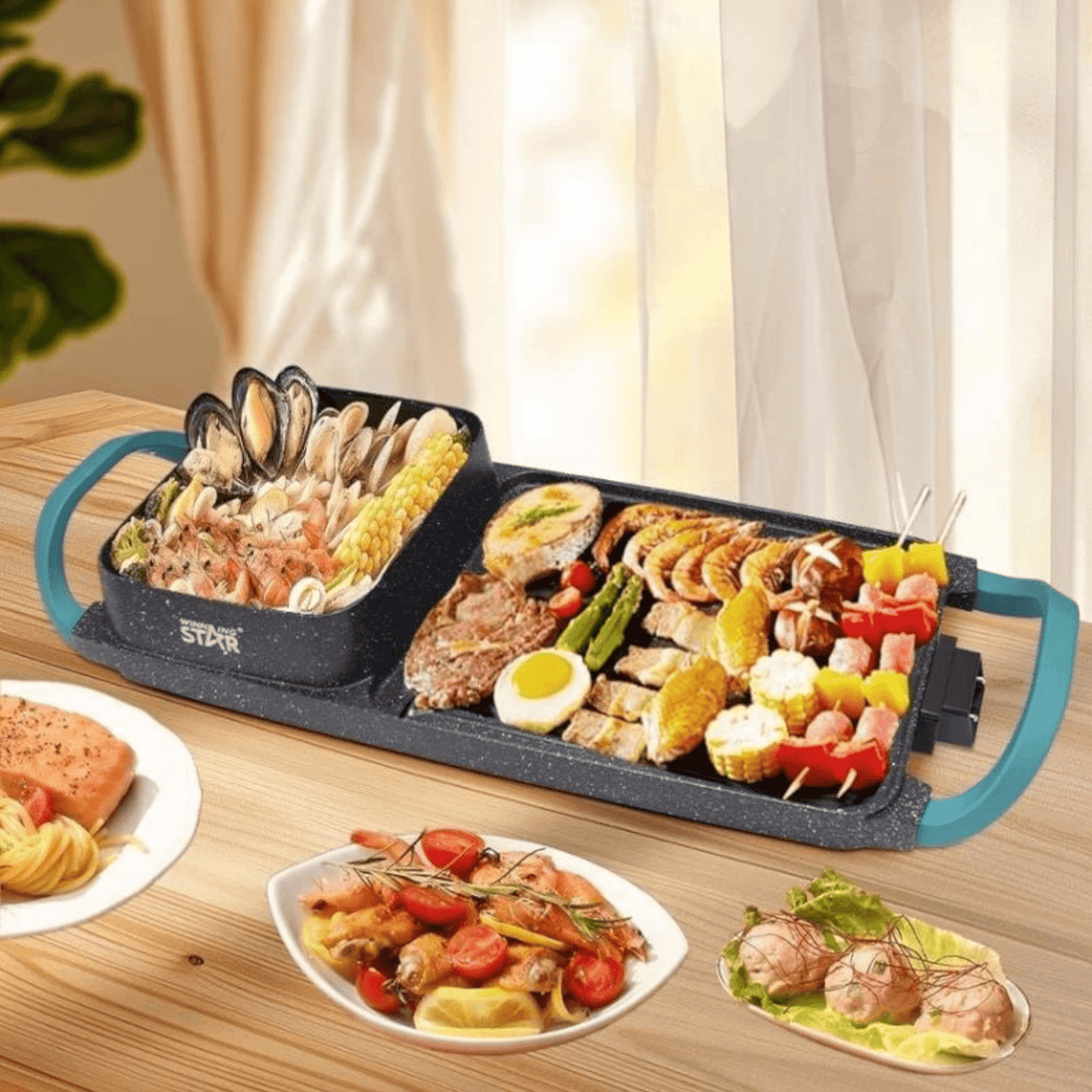 2u1 Roštilj i Tepsija za Pečenje "Winning Star" - Zoro