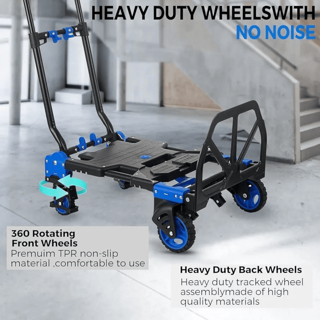 2u1 Sklopiva platforma i ručna kolica - Zoro