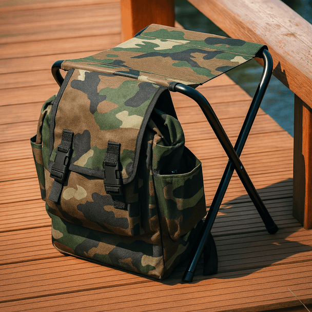 2u1 Sklopiva Stolica Torba za Ribolov/Lov - Zoro