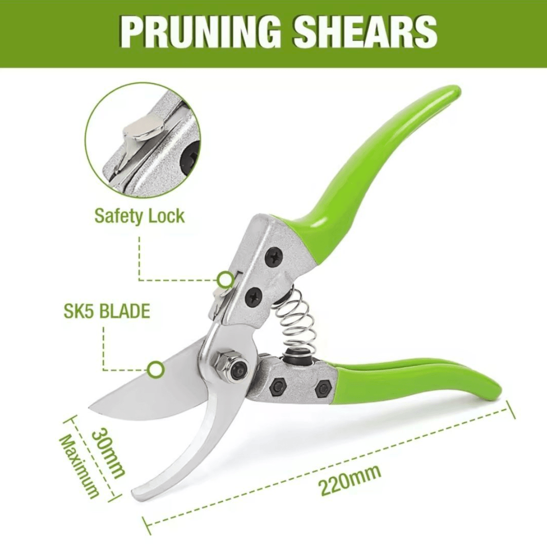 3 - dijelni set alata za obrezivanje - Zoro