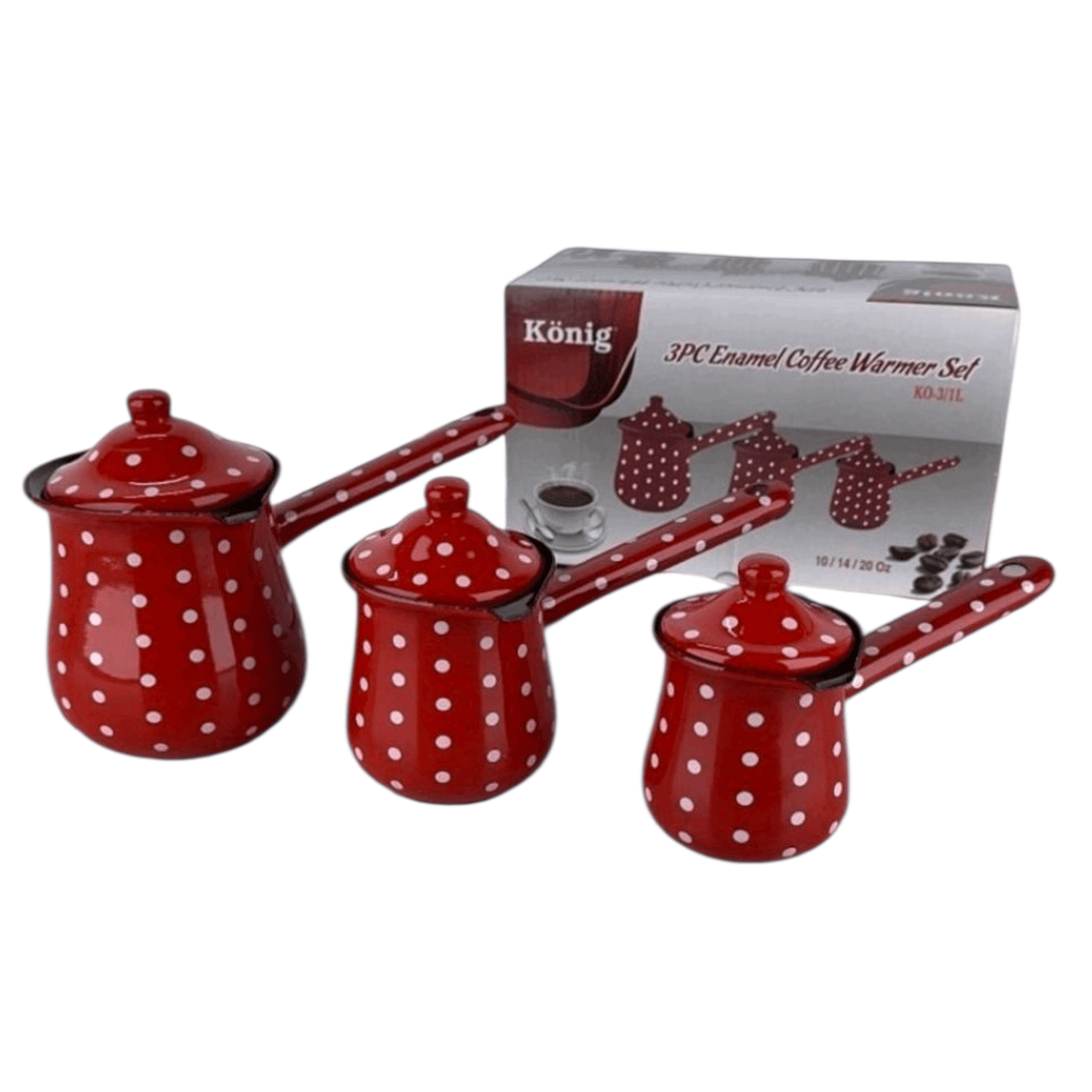 3 - dijelni set džezvi "RM - 202" - Zoro