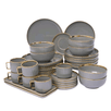 32 - dijelni Keramički Set "Gold Grey" - Zoro