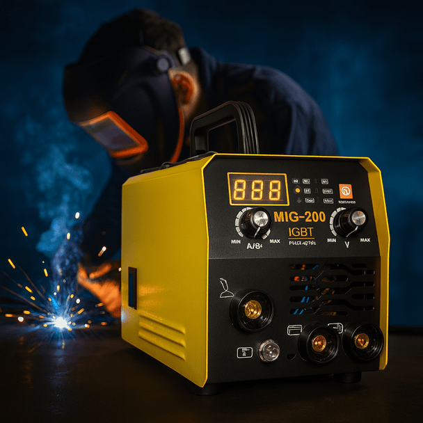 3u1 Aparat za Varenje – TIG 200A | MIG/MMA/TIG Inverter - Zoro