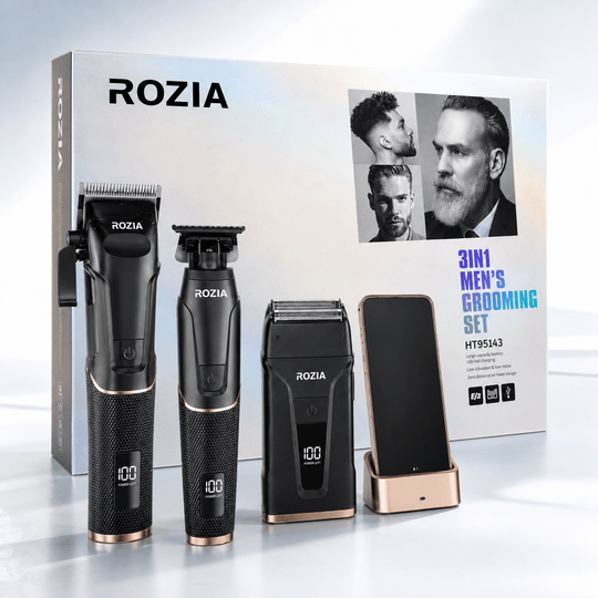 3u1 Profesionalni set za šišanje i brijanje "Rozia HT9543" - Zoro
