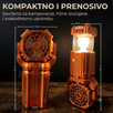 3u1 Solarna Lampa sa Ventilatorom "HB-1979F" - Zoro