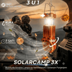 3u1 Solarna Lampa sa Ventilatorom "HB-1979F" - Zoro