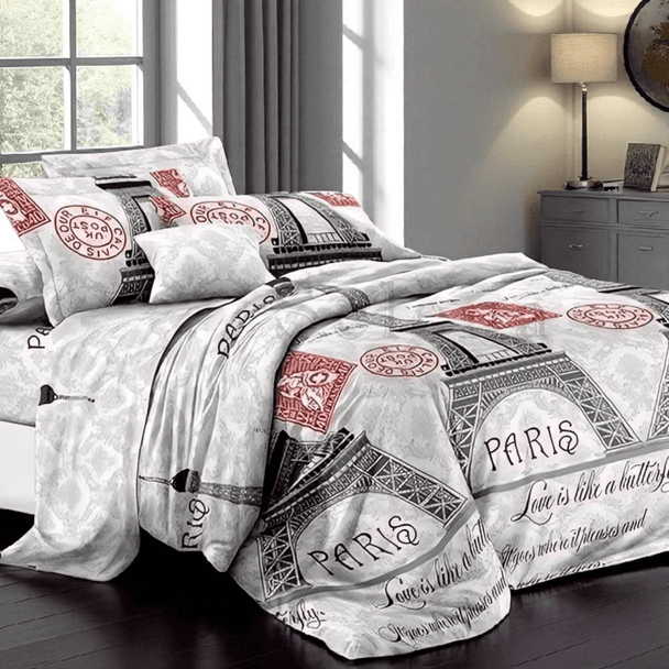 4 - dijelni set posteljine "Paris" - Zoro