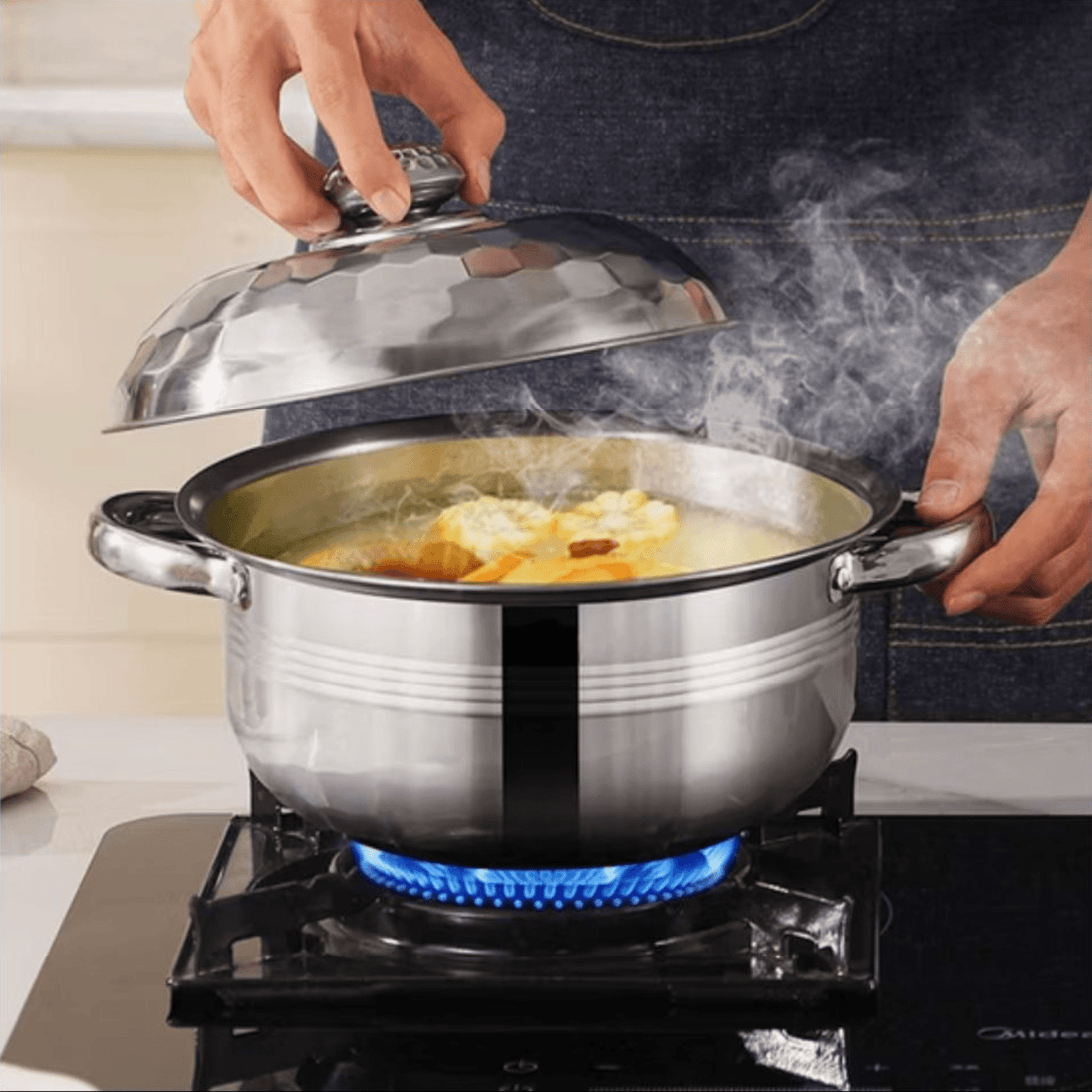 4 - dijelni set šerpi s poklopcima "SC - K045" - Zoro