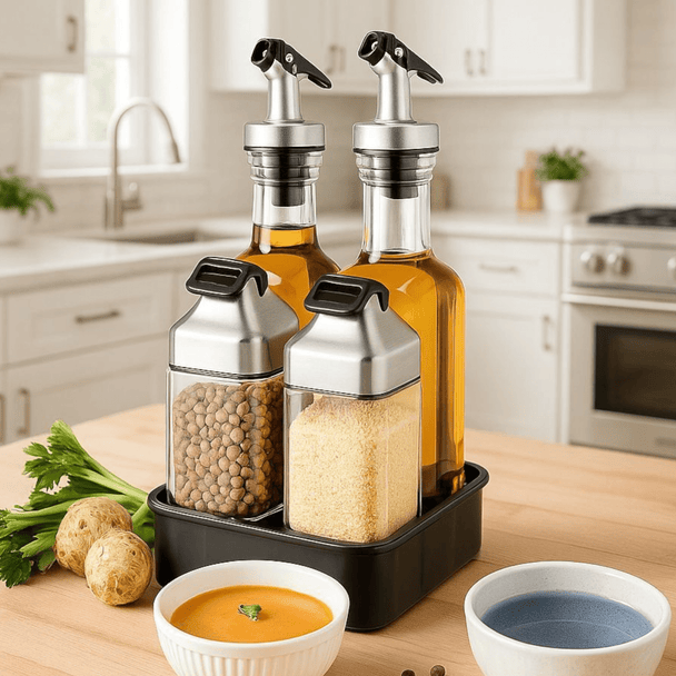 4 - dijelni set za začine - ulje - Zoro