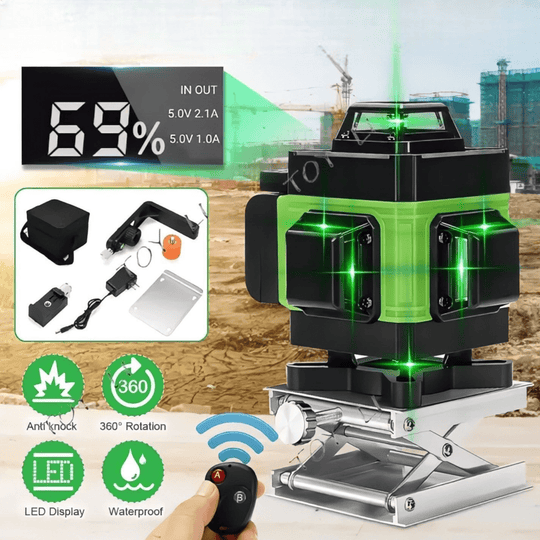 4D Digitalni Laser za Nivelaciju – 16 Linija - Zoro