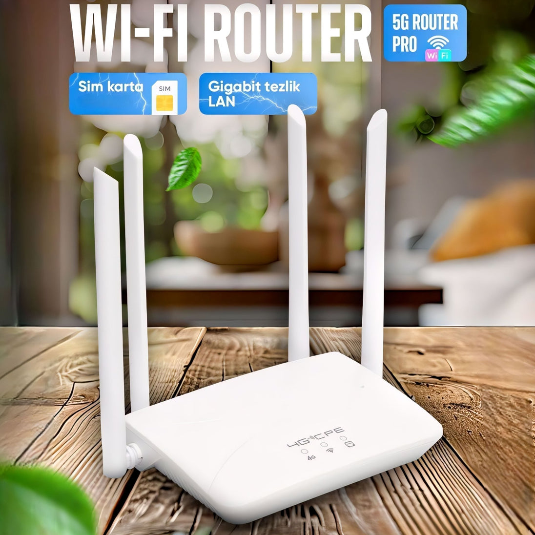 4G Bežični Ruter na SIM Karticu - Zoro