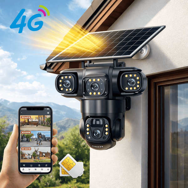 4G Pametna Solarna Kamera "V380" - Zoro