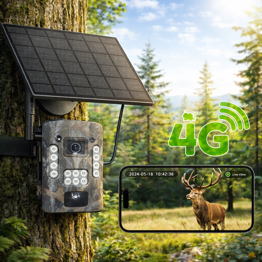 4G Solarna Kamuflažna Lovačka Kamera - Zoro