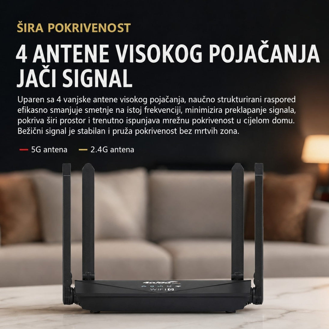 4G/5G Bežični Ruter na SIM Karticu - Zoro