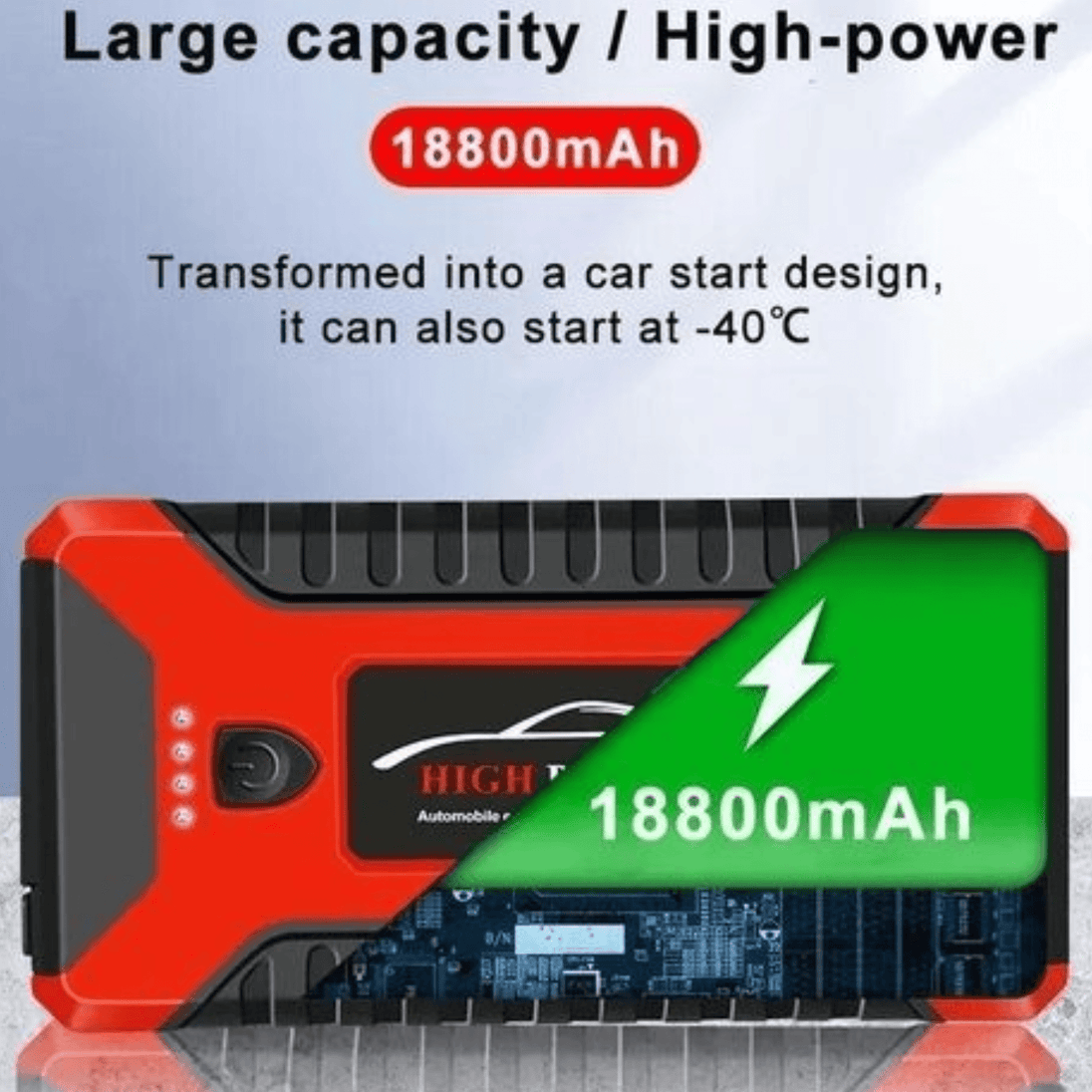 4u1 Auto Starter - Power Bank - Zoro