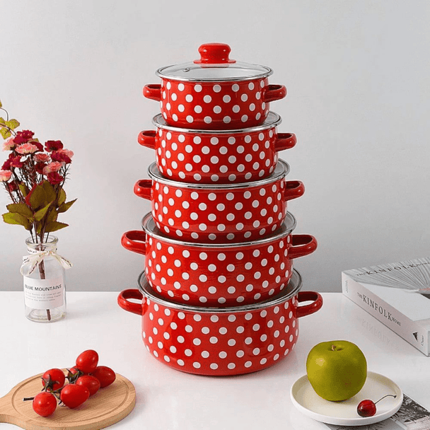 5 - dijelni Set šerpi emajl - Zoro