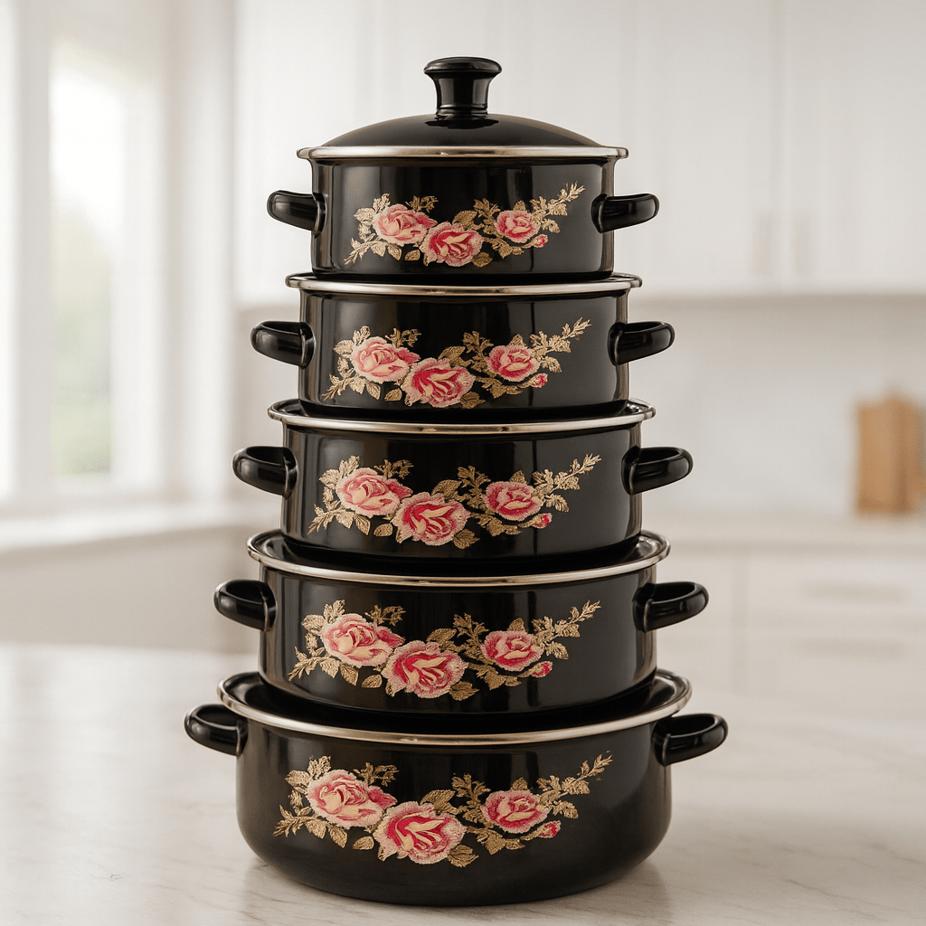 5 - dijelni Set Šerpi "Ruža" - Zoro