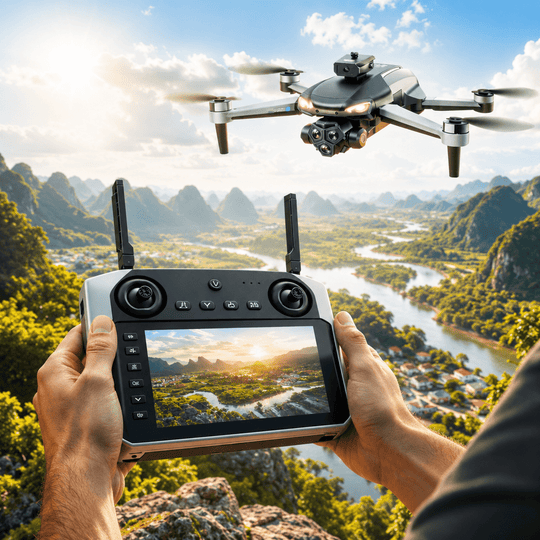 5G dron s HD kamerom, display na daljinskom "M33 Max" - Zoro