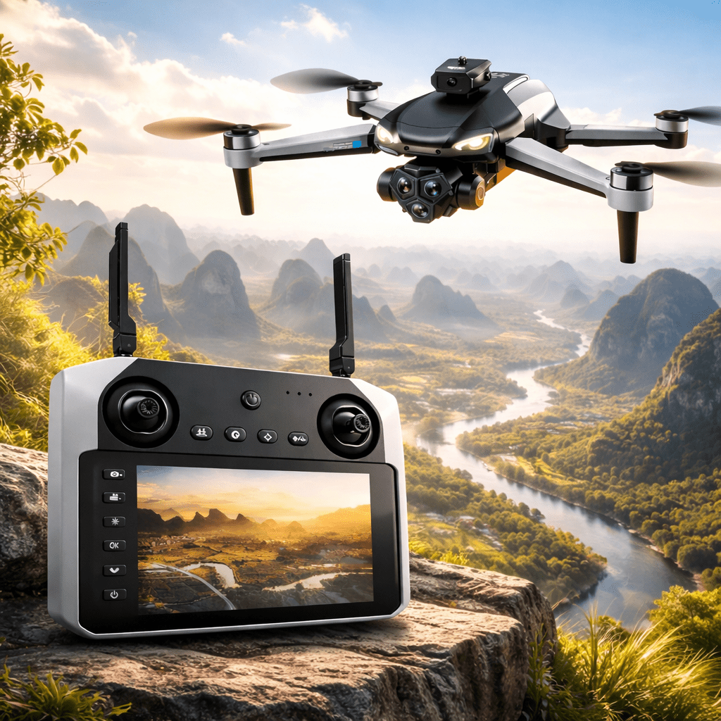 5G dron s HD kamerom, display na daljinskom "M33 Max" - Zoro