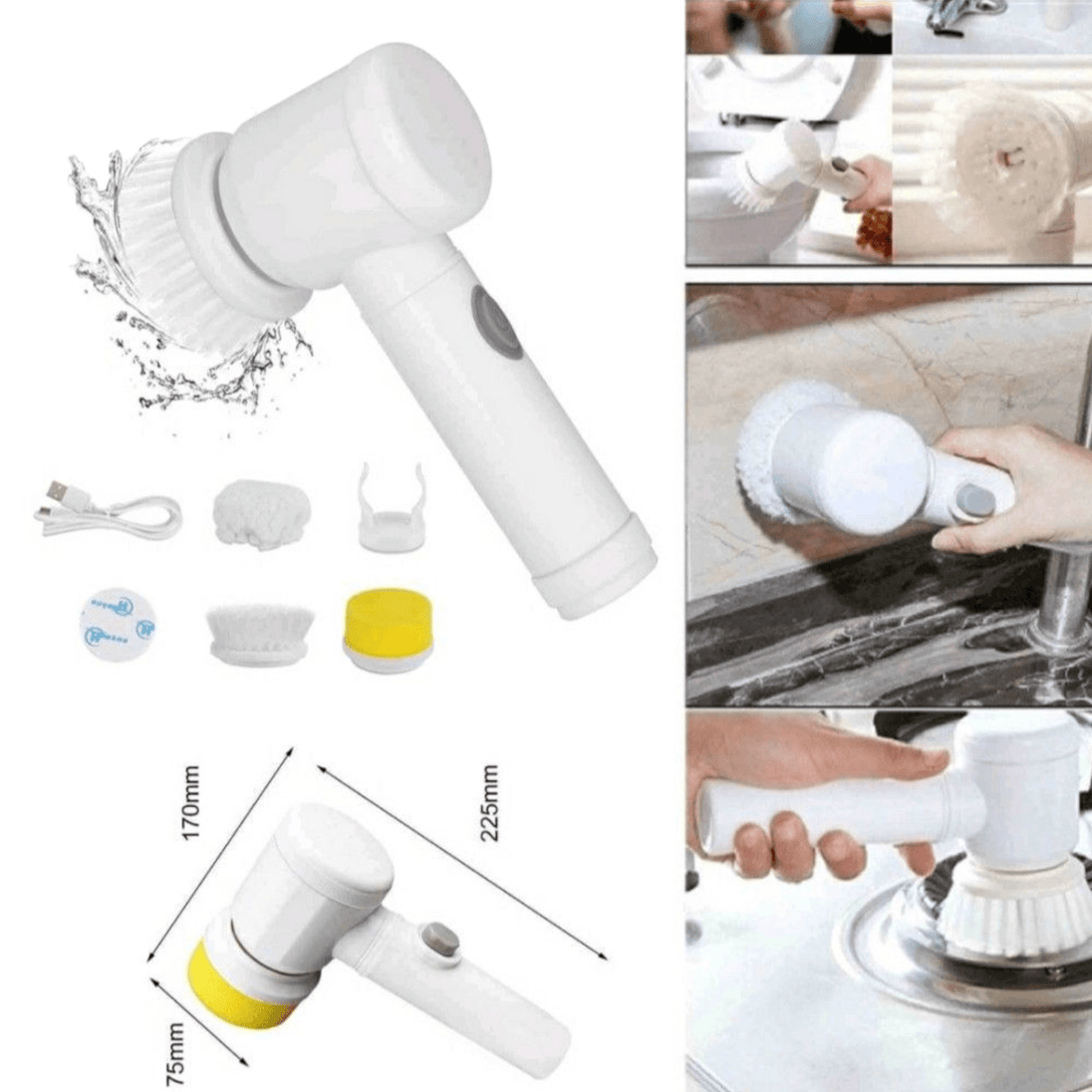 5U1 ELEKTRIČNA ČETKA ZA ČIŠĆENJE - Zoro