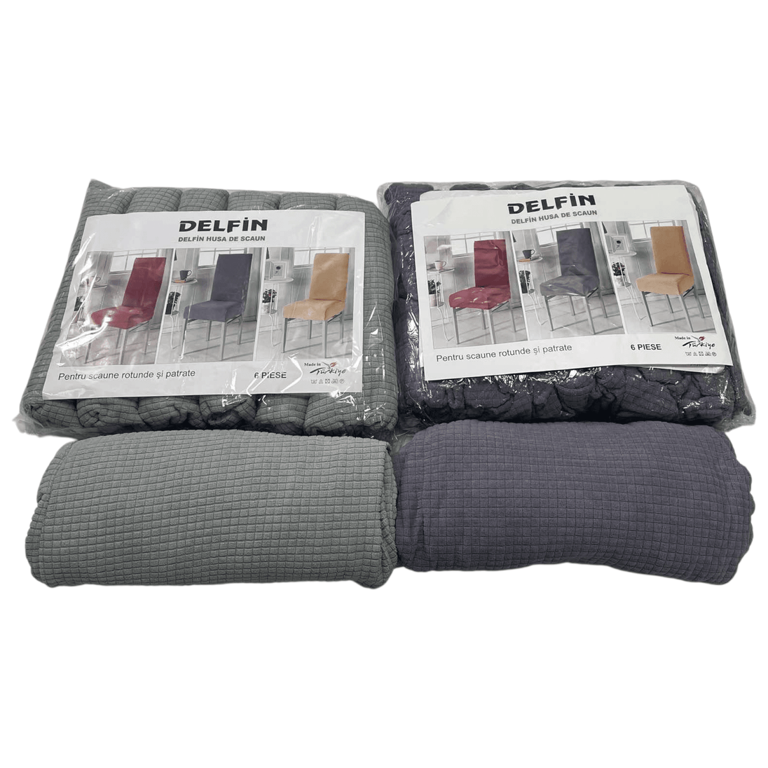6 - dijelni set navlaka za stolice "Leyla" - Zoro