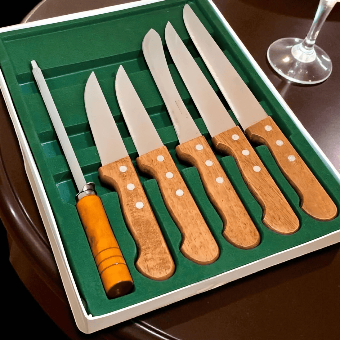 6 - dijelni set noževa "Wood" - Zoro