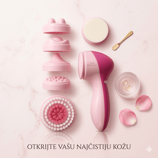 6u1 masažer i aparat za čišćenje lica - Zoro