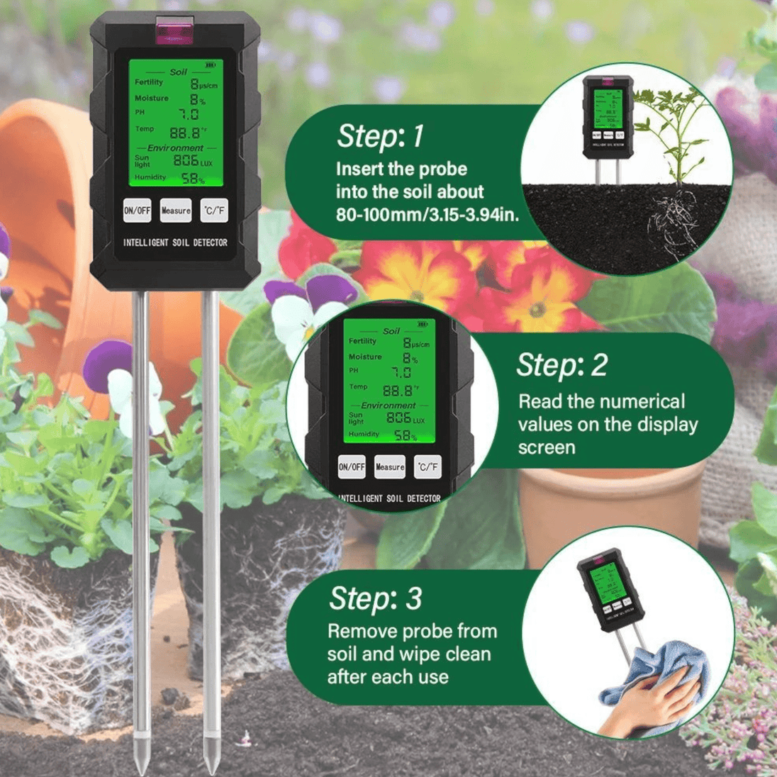 6u1 Pametni Tester za Tlo - Zoro