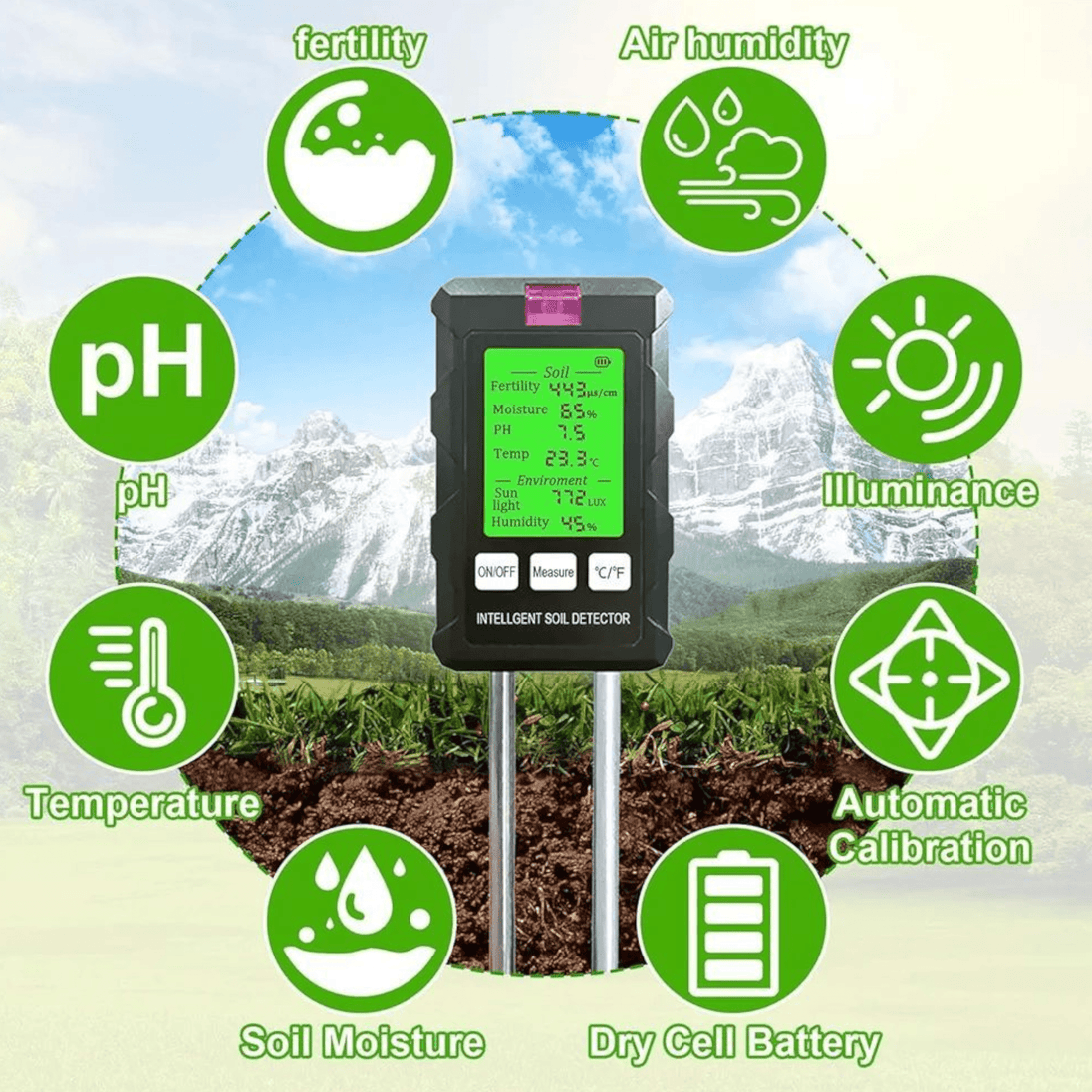 6u1 Pametni Tester za Tlo - Zoro