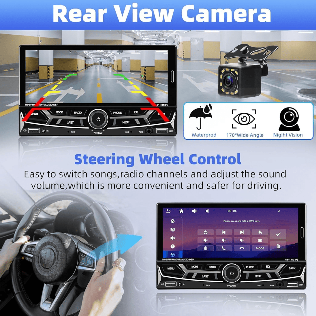 7" Auto Multimedija 7086W - Zoro