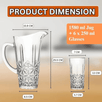 7 - dijelni Set Bokal i Čaše "Deli Glassware" - Zoro