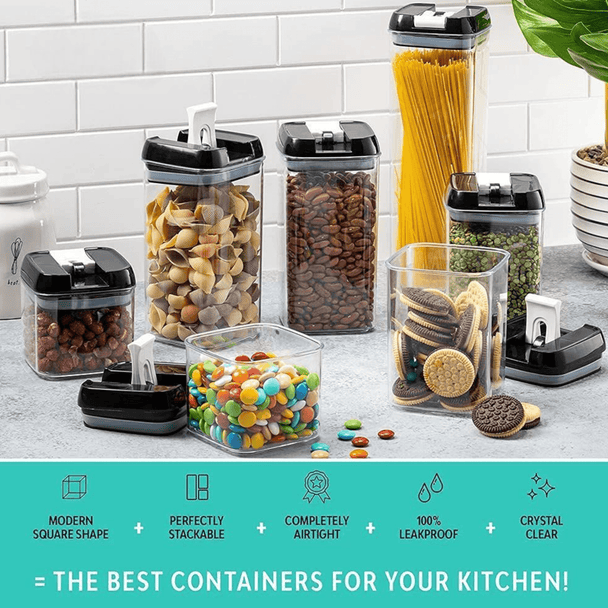 7 - dijelni set hermetičkih posuda za hranu - Zoro