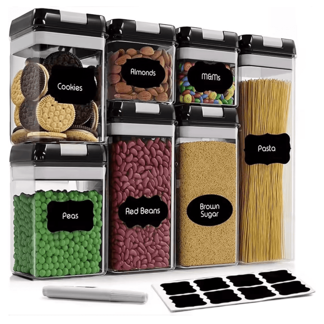 7 - dijelni set hermetičkih posuda za hranu - Zoro